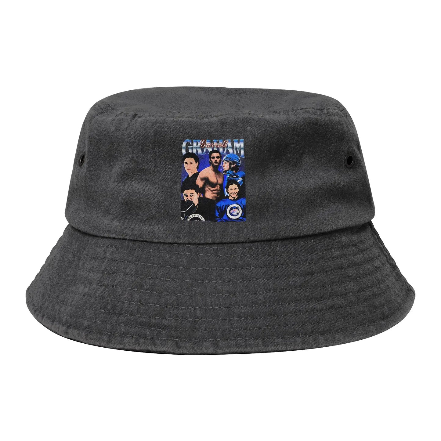 Unisex Distressed Washed Bucket Hat
