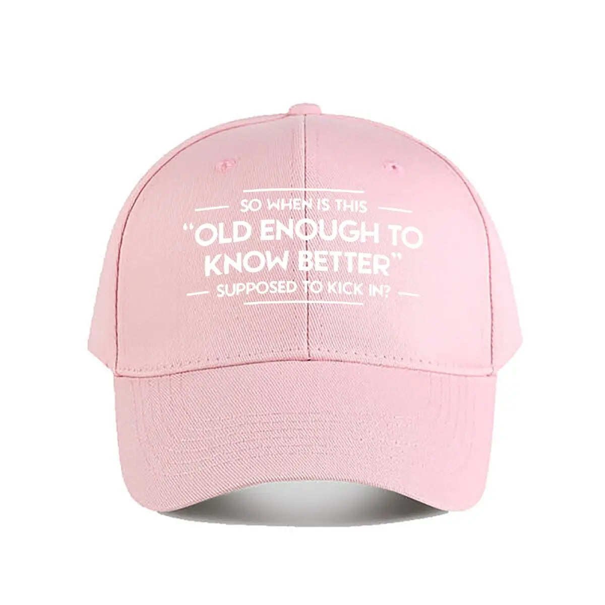 Funny Quote Snapback Baseball Cap