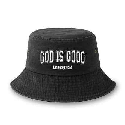 Reversible God Is Good Bucket Hat