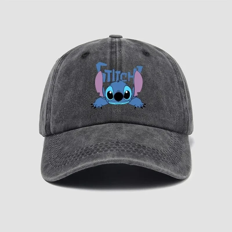 Stitch Kawaii Anime Snapback Baseball Cap