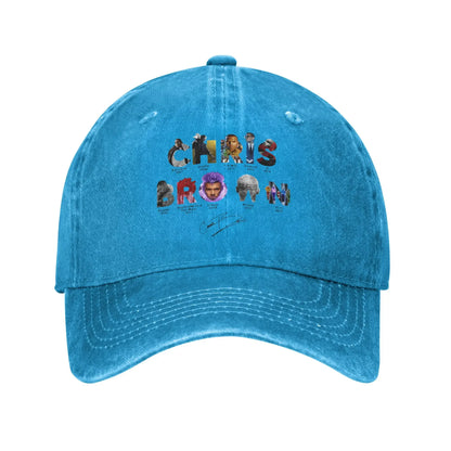 Chris Brown Breezy Bowl XX Tour Washed Baseball Cap
