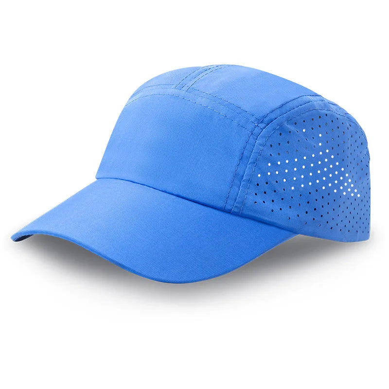 Running Cap Quick Drying Mesh Breathable Outdoor Sports Caps Baseball Size 55-60cm