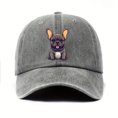 Fantasy Dog Print Outdoor Baseball Cap