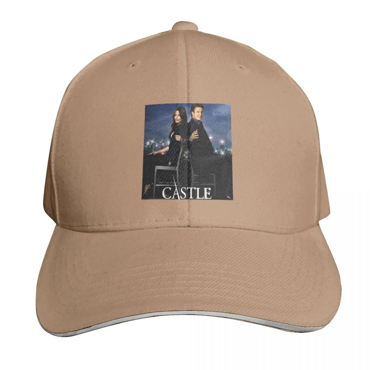 Castle And Beckett Six-Panel Strapback Baseball Cap