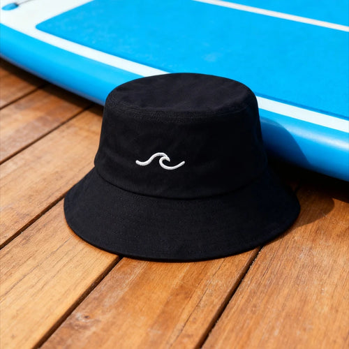 Wave Print Breathable Bucket Hat