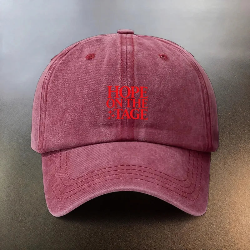 Stage Hope Washed Baseball Cap