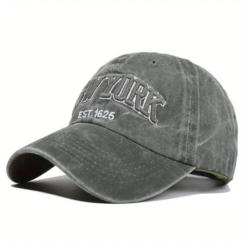 New York Embroidered Snapback Baseball Cap