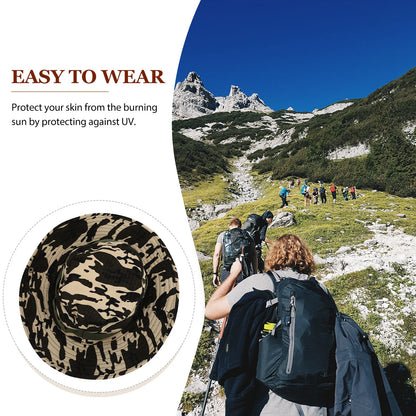 Lightweight Camouflage Breathable Fishing Bucket Hat
