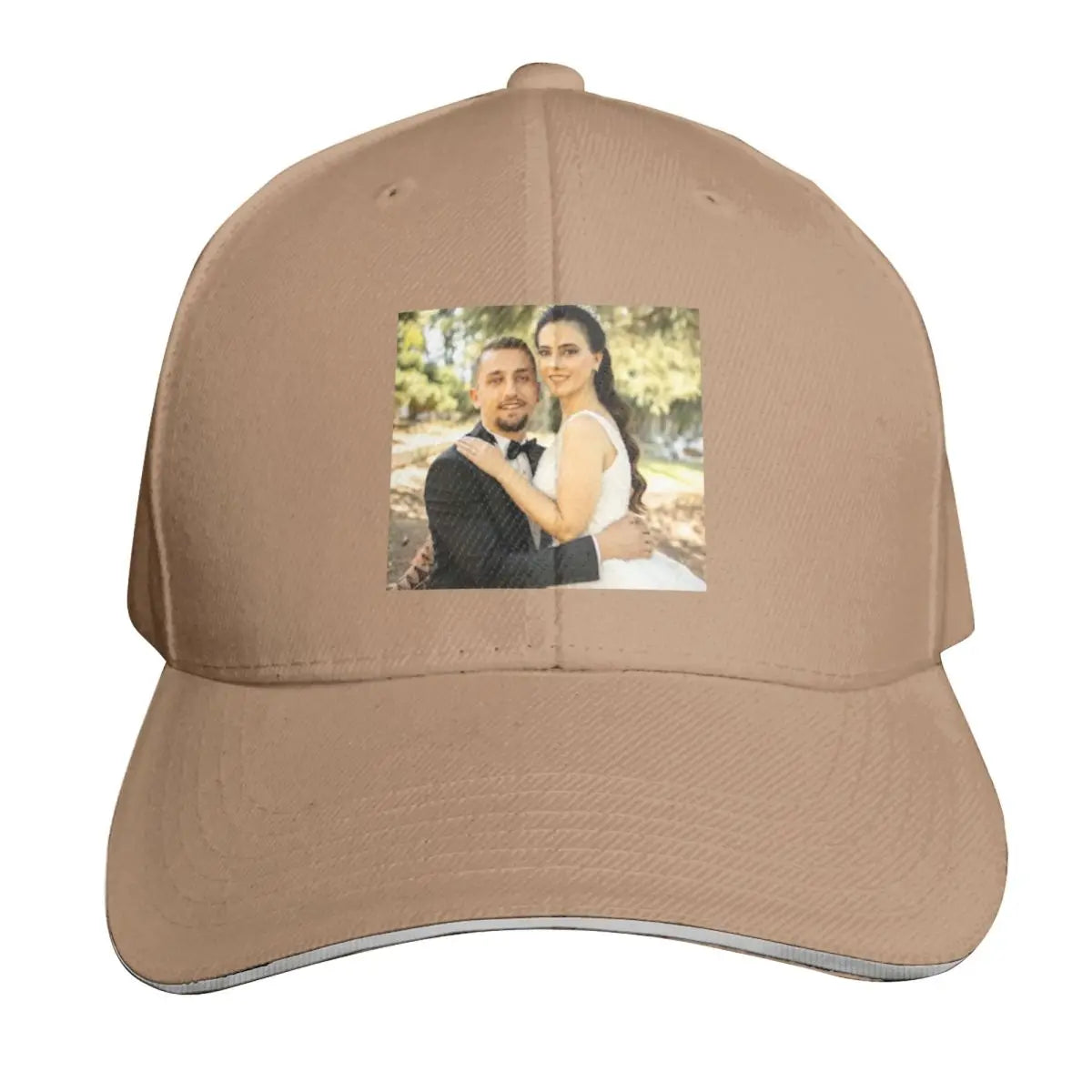 Personalised Wedding Photo Custom Baseball Cap