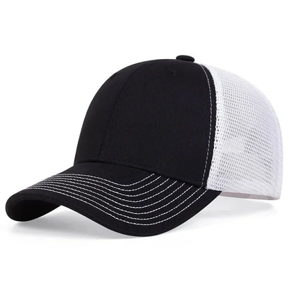Unisex Light Plate Baseball Net Caps Spring And Summer Outdoor