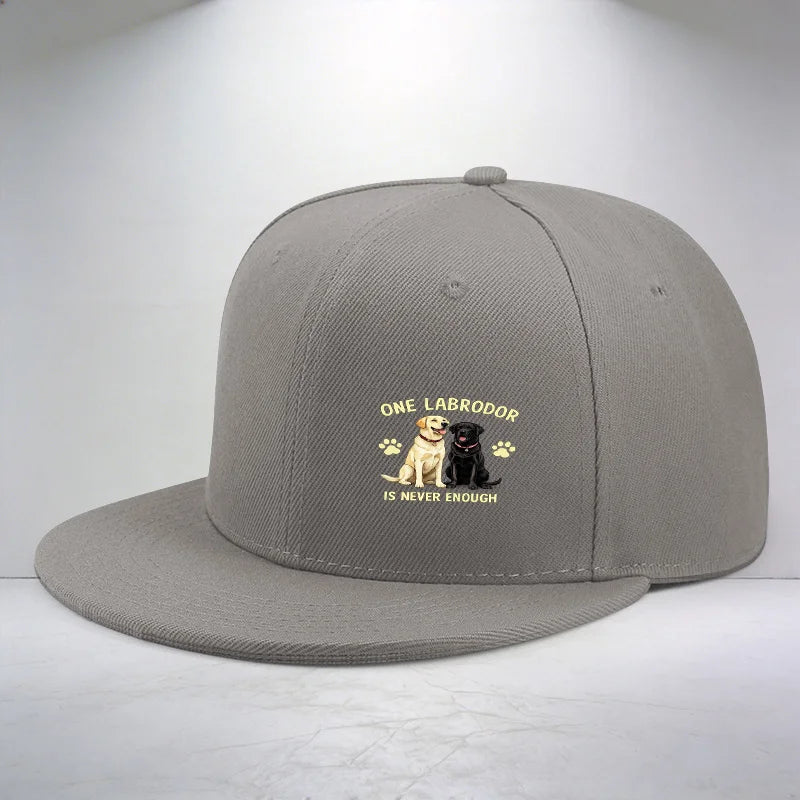 1 Labrador Retriever Print Hip Hop Cap