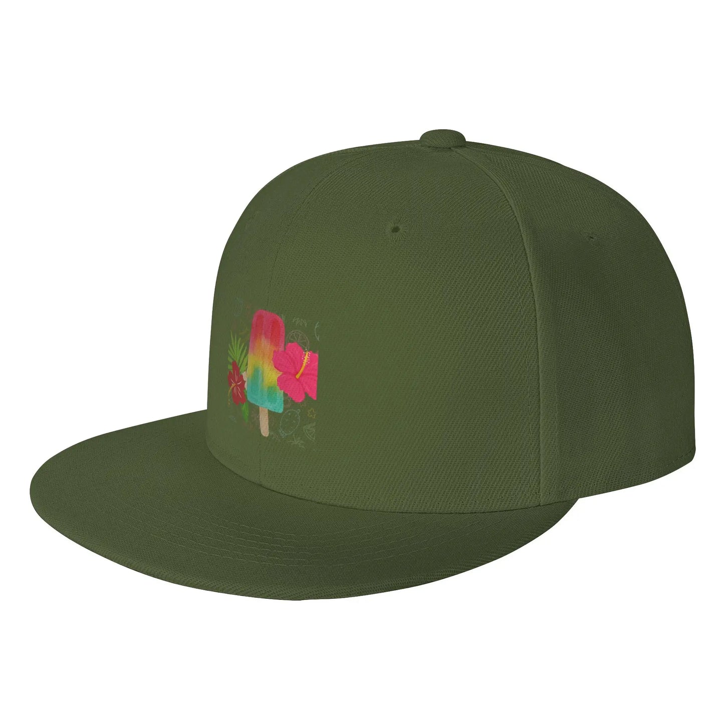 Fashion Summer Vibes Retro Typography Snapback Cap