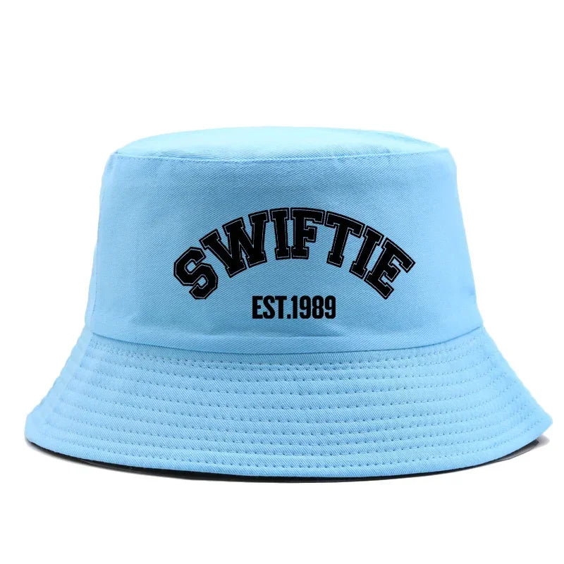 1989 Print Cotton Concert Bucket Hat Unisex