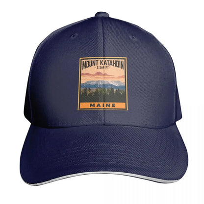 Mount Katahdin Maine Classic Baseball Cap