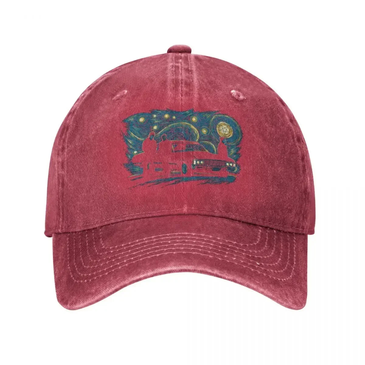 Supernatural Starry Night Baseball Cap