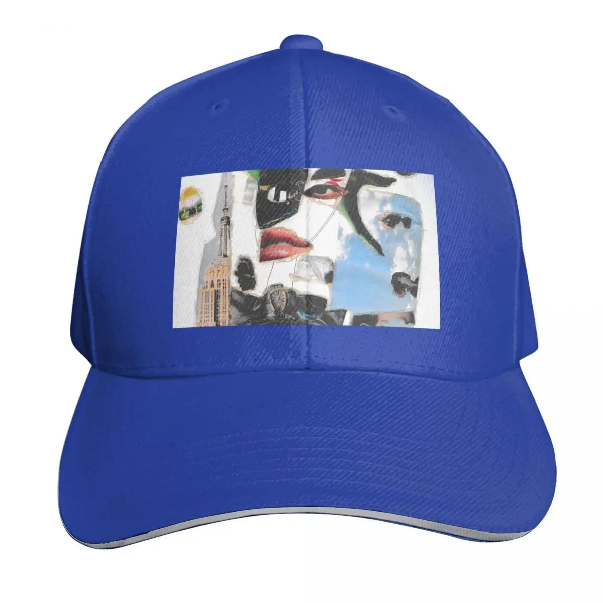Lost In The City Urban Graphic Baseball Cap