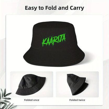 Kaarija Logo Streetwear Graphic Bucket Hat