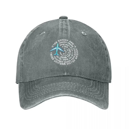 Phonetic Aviation Baseball Cap