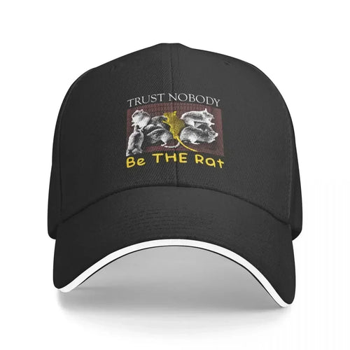 Trust Nobody Be The Rat Baseball Cap