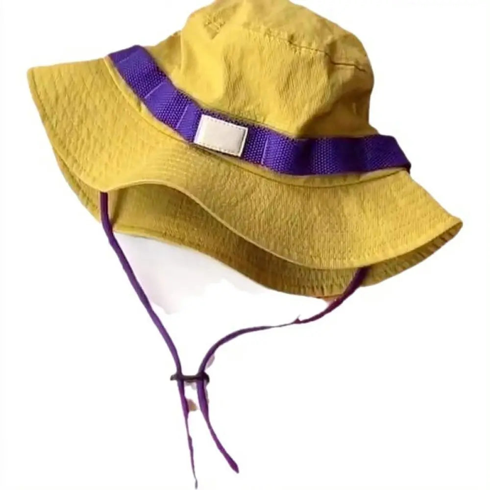 Unisex Wide Brim Outdoor Sun Protection Bucket Hat