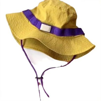 Unisex Wide Brim Outdoor Sun Protection Bucket Hat