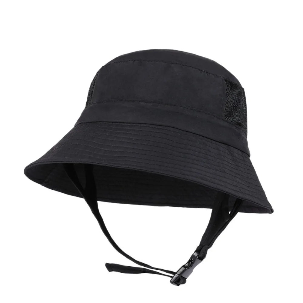 Waterproof Adjustable Chin Strap Fishing Bucket Hat