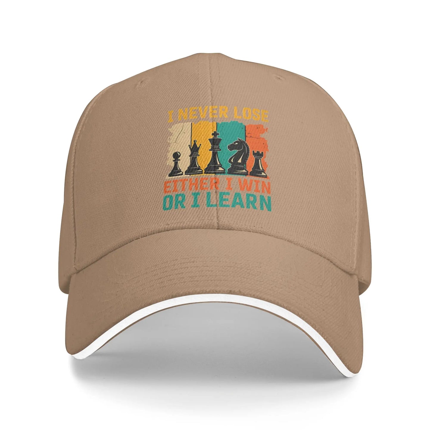 I Win Or I Learn Baseball Cap