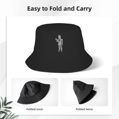 Hitchhikers Guide Galaxy Print Bucket Hat