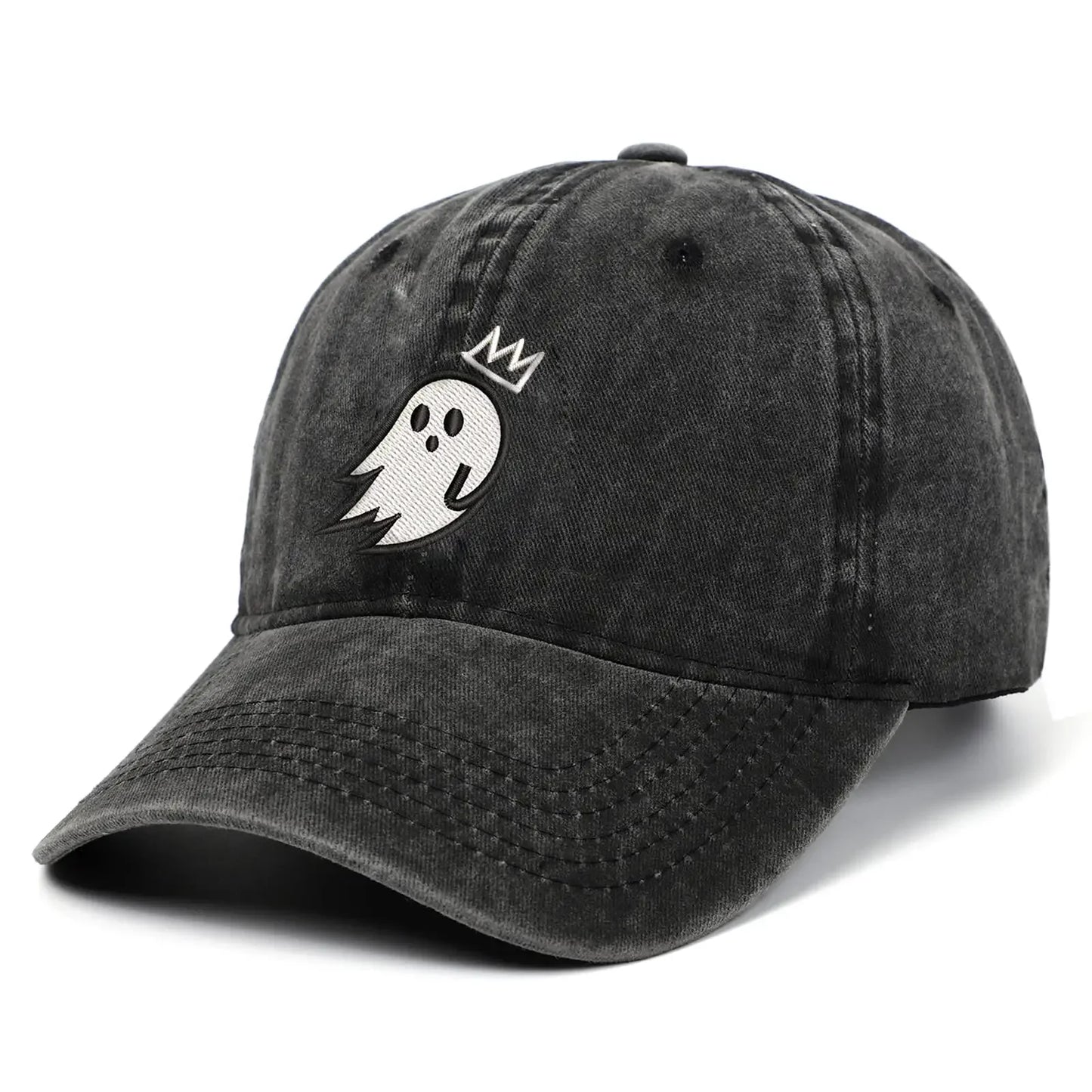 Funny Ghost Halloween Snapback Baseball Cap