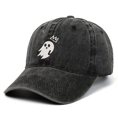 Funny Ghost Halloween Snapback Baseball Cap