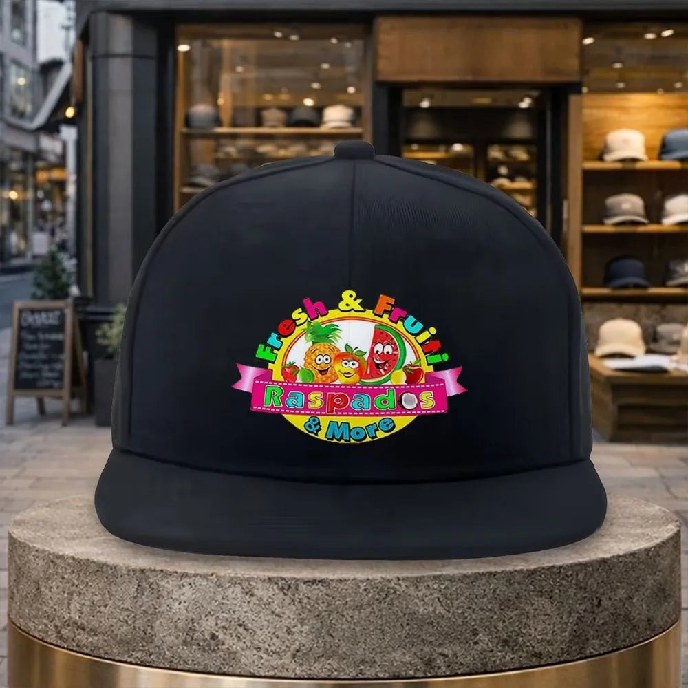Fresh Raspados Fruit Graphic Hip Hop Snapback Cap