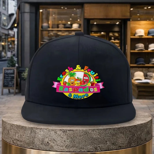 Fresh Raspados Fruit Graphic Hip Hop Snapback Cap
