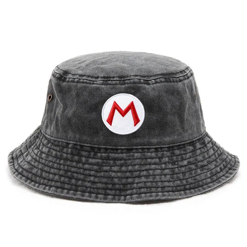 Retro Gaming Washed Cotton Bucket Hat