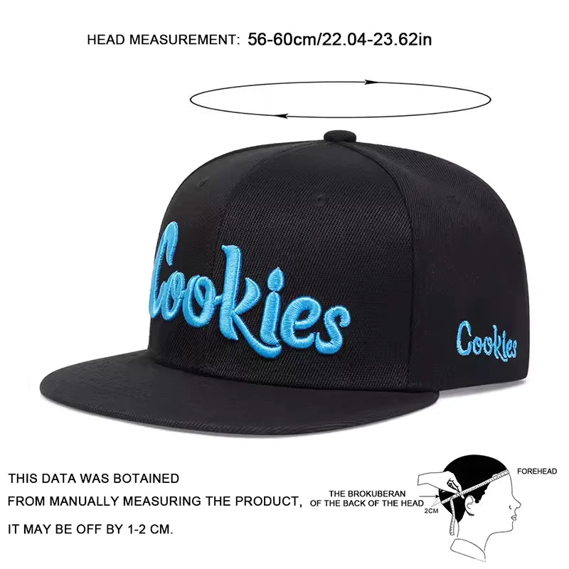 Cookies Embroidered Hip Hop Snapback Cap