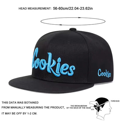Cookies Embroidered Hip Hop Snapback Cap