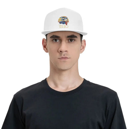 Labyrinth Worm Retro Snapback Cap Hat