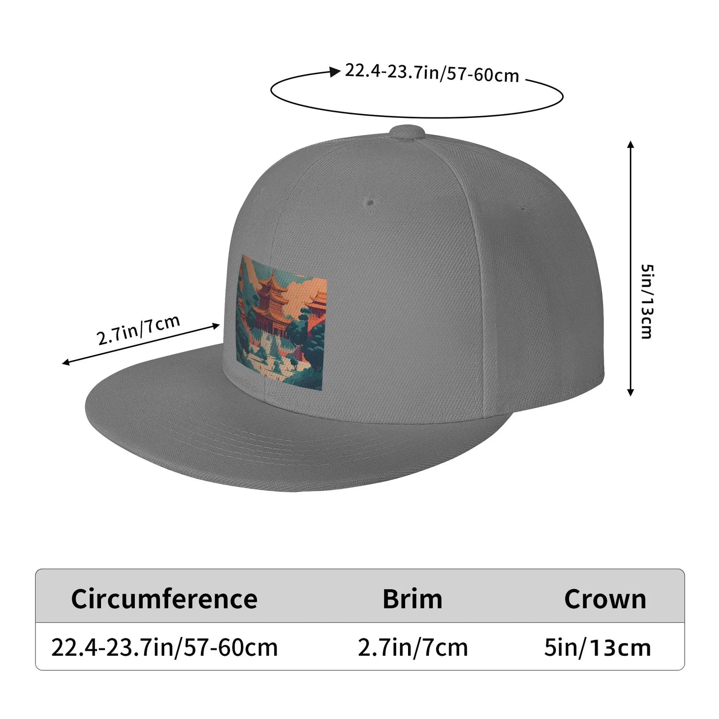Forbidden City China Snapback Cap