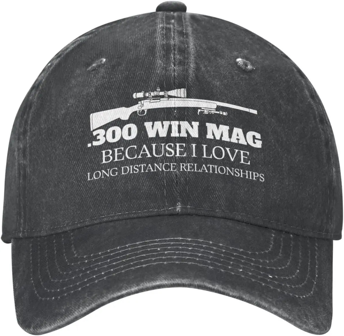 300 Win Mags Long Distance Baseball Cap