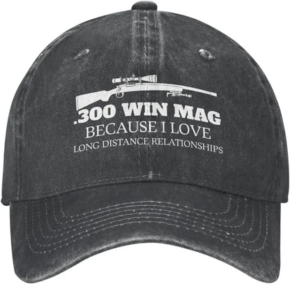300 Win Mags Long Distance Baseball Cap