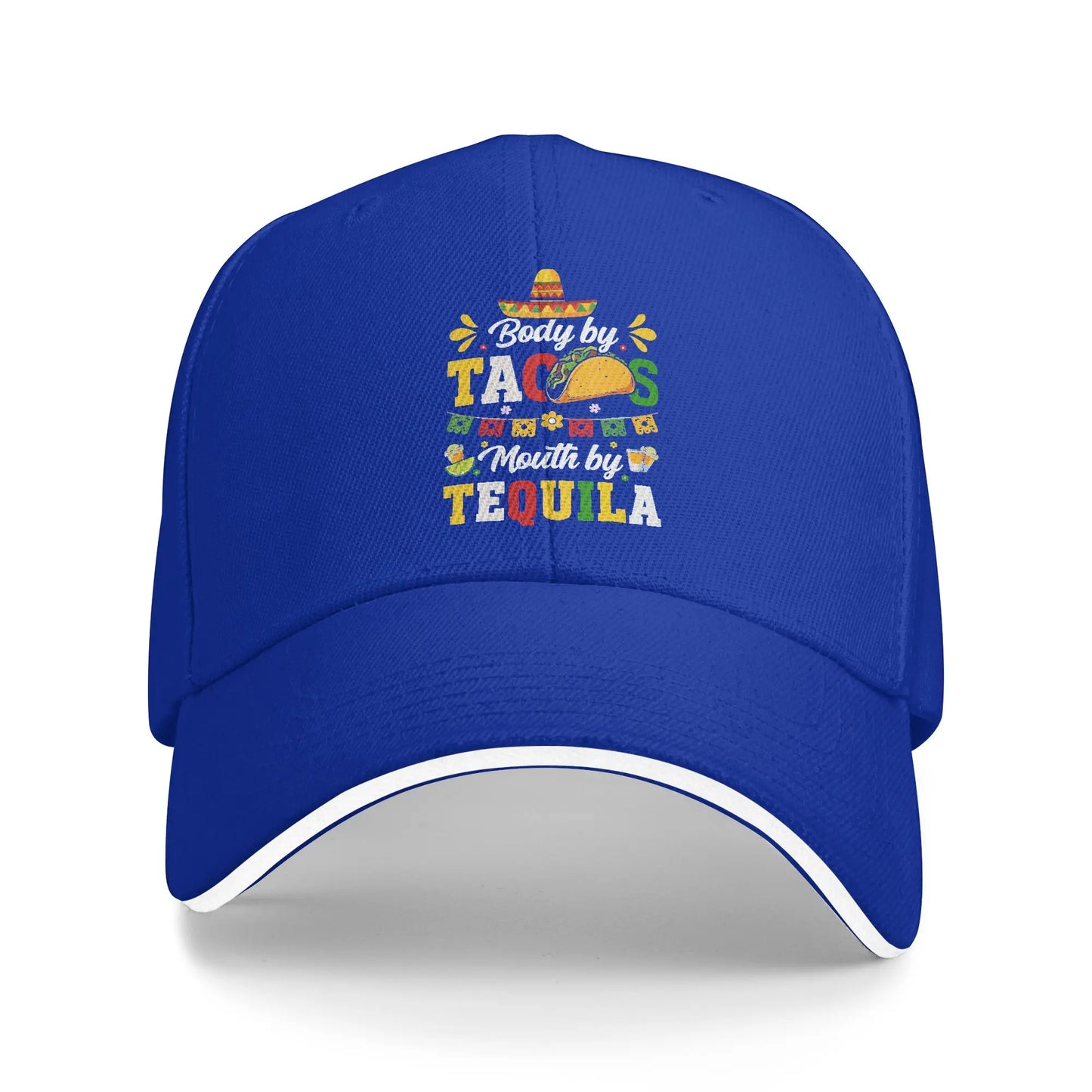 Tacos Tequila Sombrero Baseball Cap