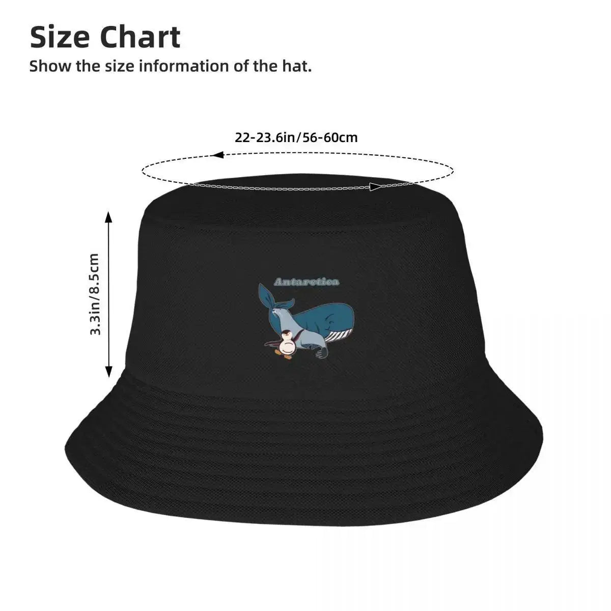 Big Size Animal Print Bucket Hat