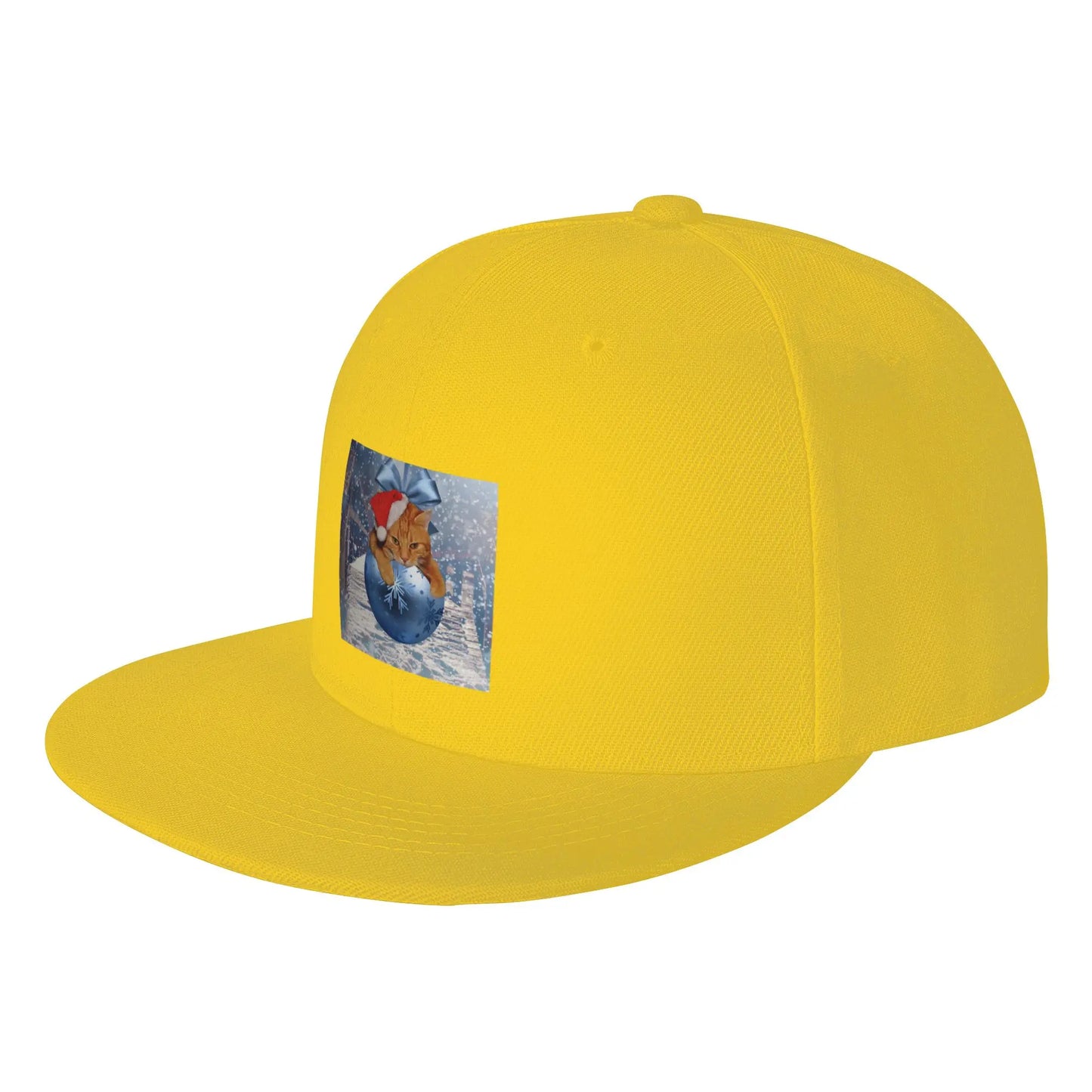 Christmas Cat Snapback Cap