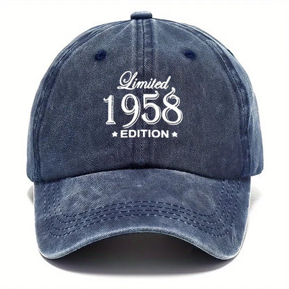 49.73 Meter Washed Letter Baseball Cap