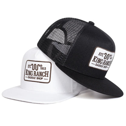 KING RANCH Embroidery Outdoor Snapback Cap