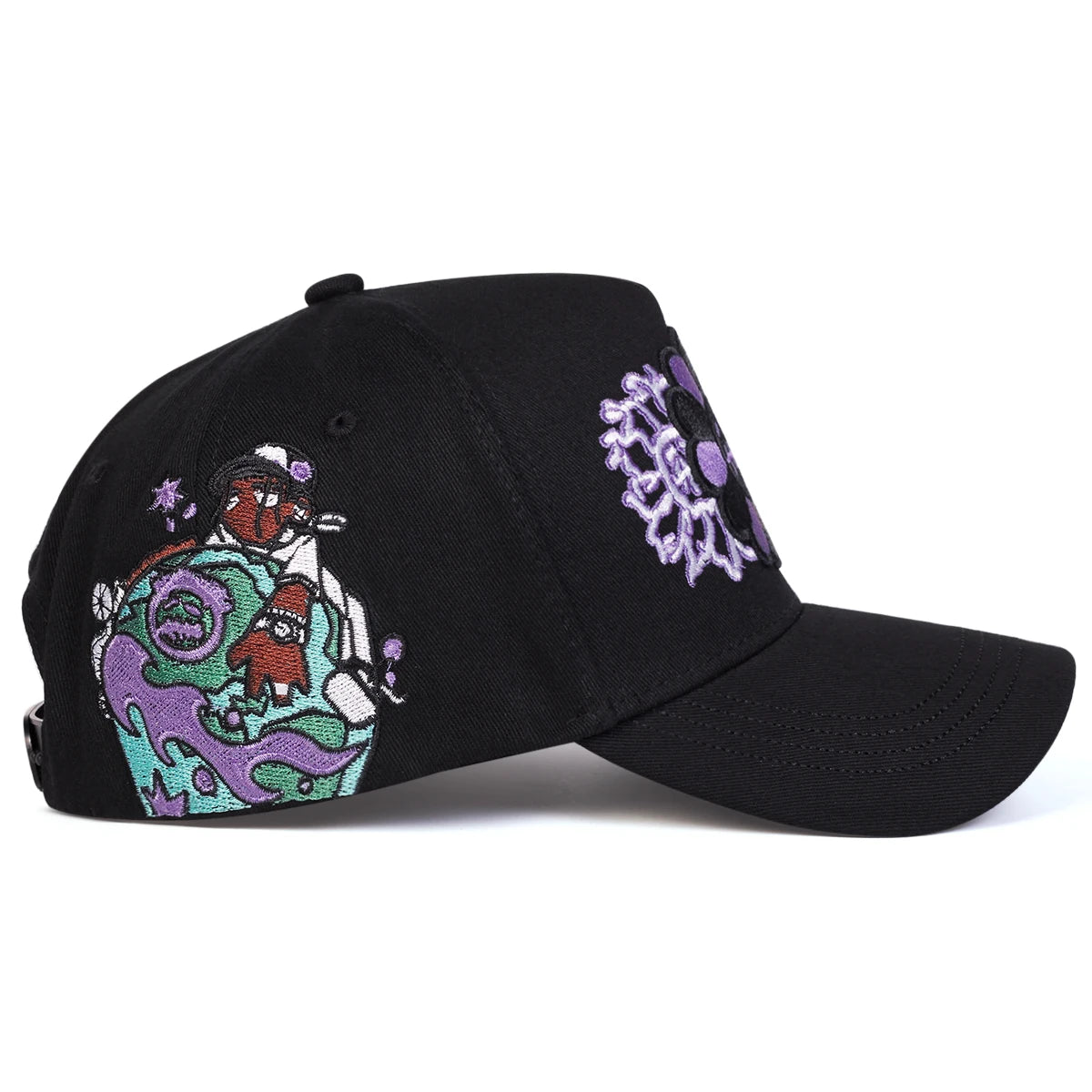 Sunflower Embroidery Casual Sports Baseball Cap