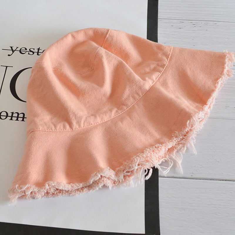 Fashion Women Cotton Bucket Hats