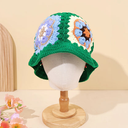 Rainbow Flower Mandala Bucket Hat