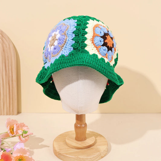 Rainbow Flower Mandala Bucket Hat
