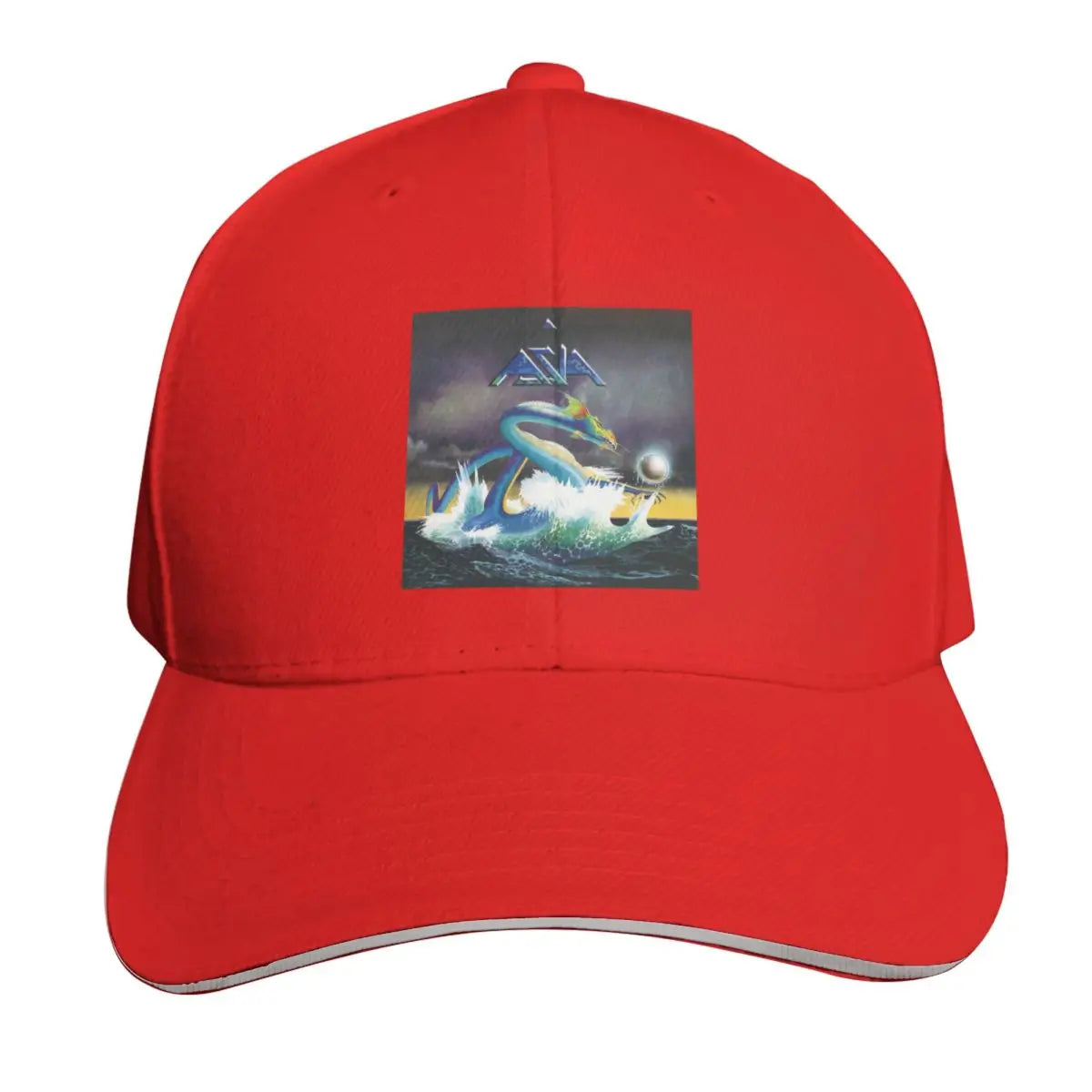Asia Asia Vintage Graphic Baseball Cap