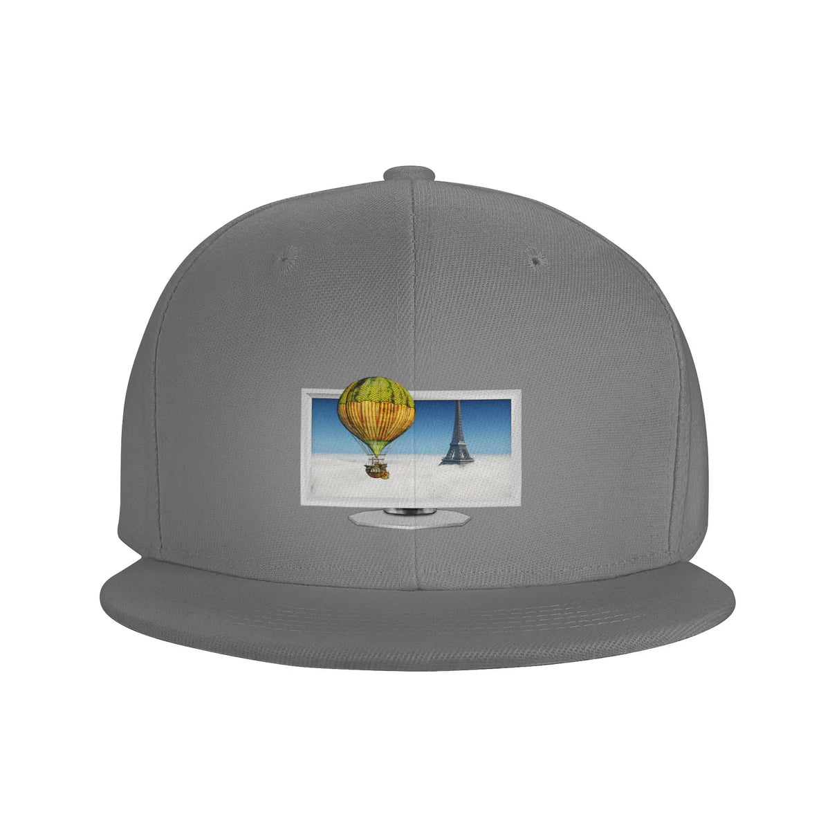 Fashion 3D TV Commuting Snapback Cap